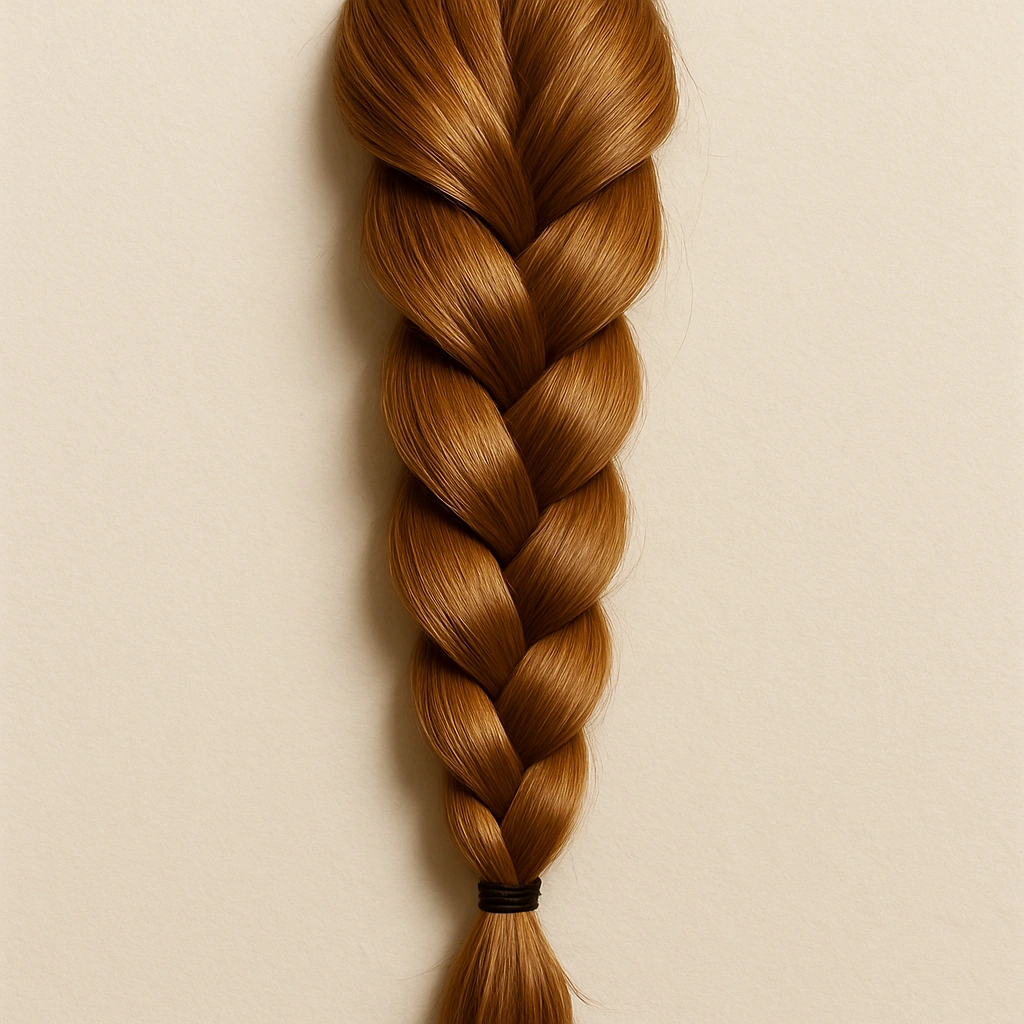 Beautiful braid made with 100% human hair