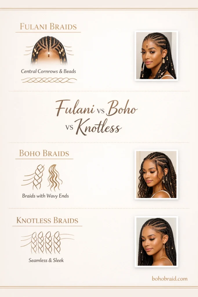 Fulani boho braids