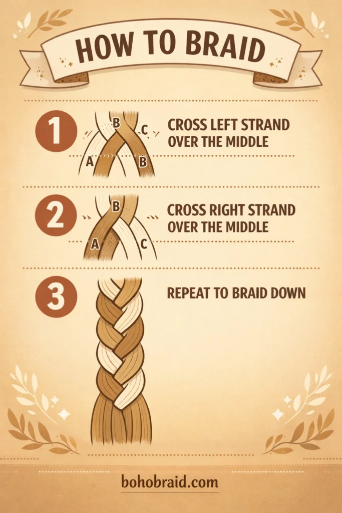 How to Draw Braids