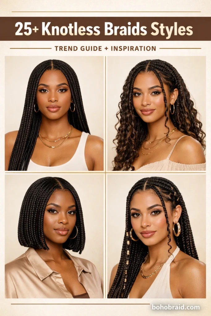 Knotless Braids Styles
