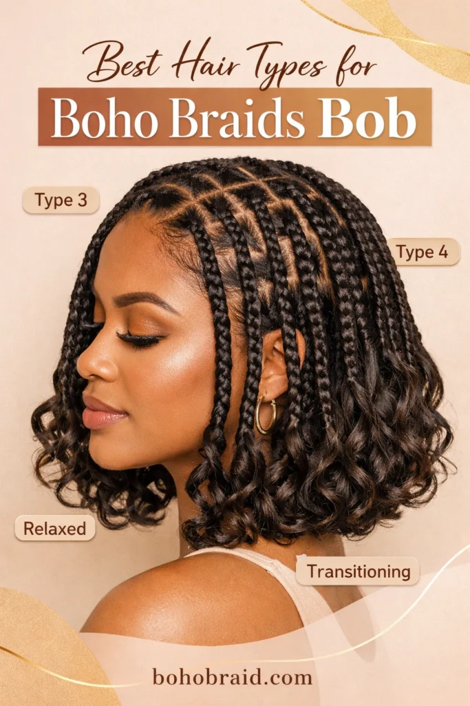 Boho Braids Bob