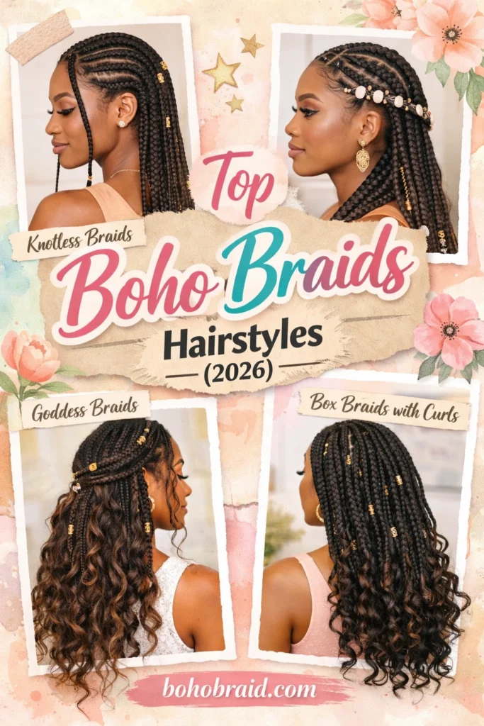 boho braids hairstyles