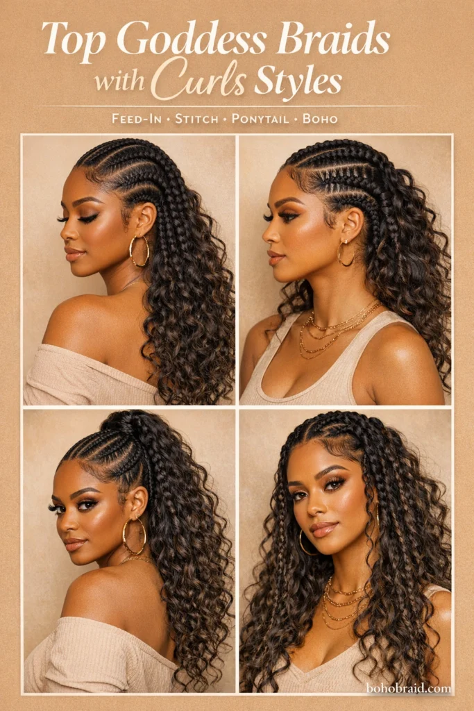 Goddess Braids With Curls Best Styles Hair Care Guide