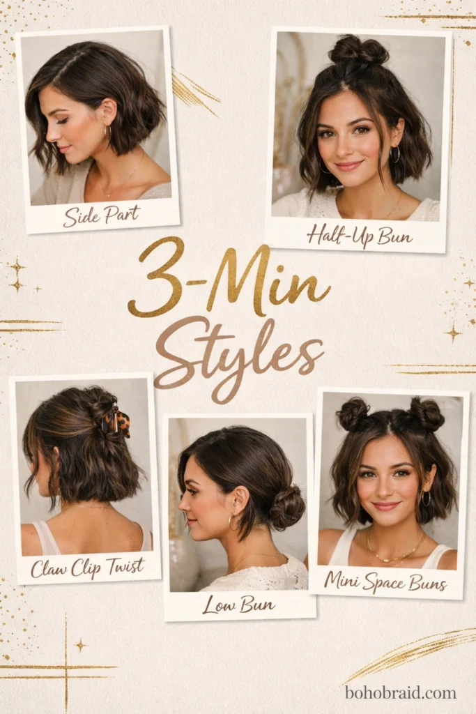 short boho knotless braids