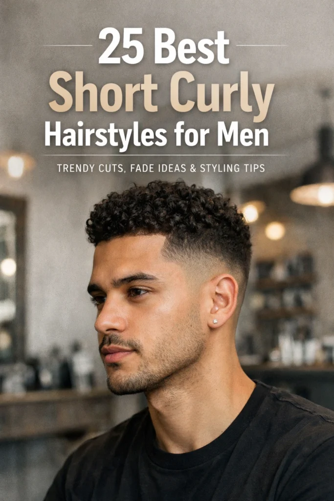Curly Mens Hairstyles Short