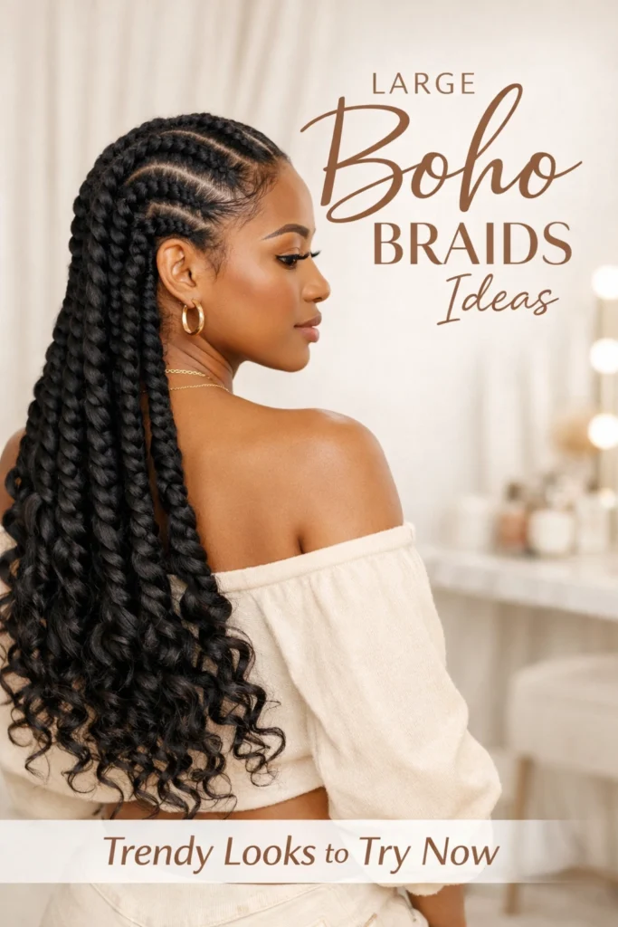 Large Boho Braids