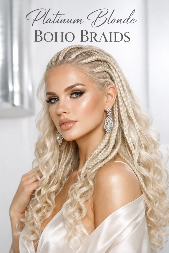 Blonde Boho Braids
