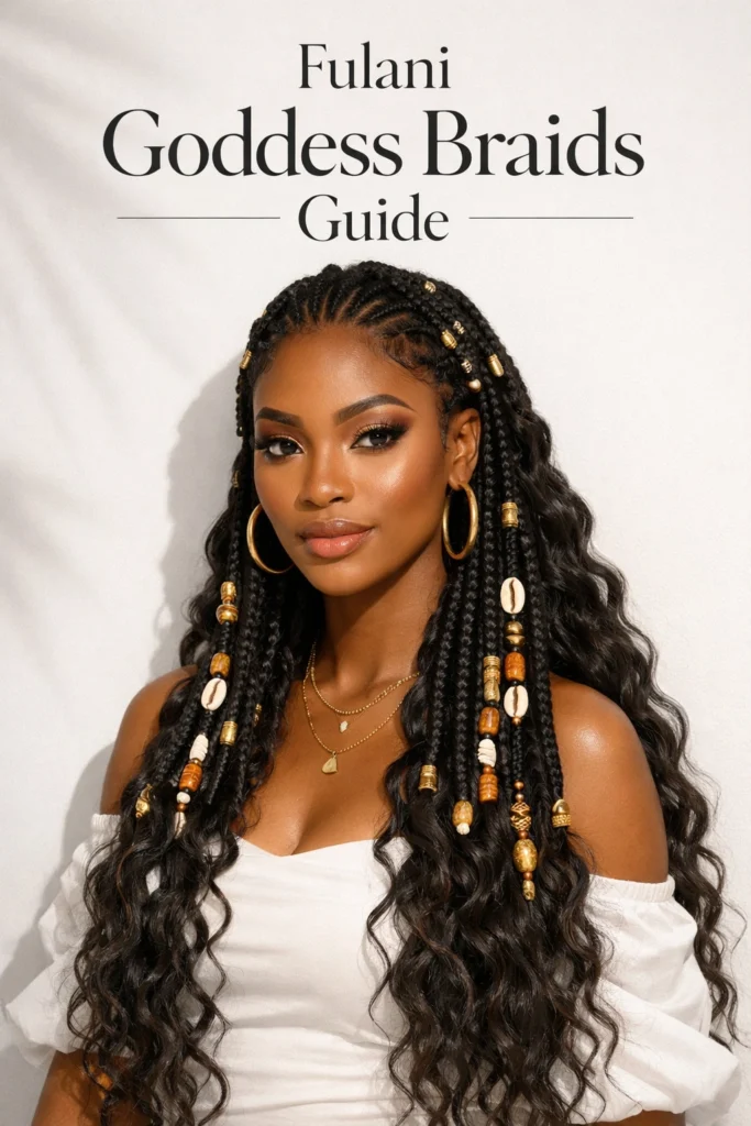 Fulani Goddess Braids Styling Ideas