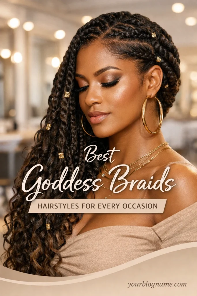 Goddess Braids Hairstyles