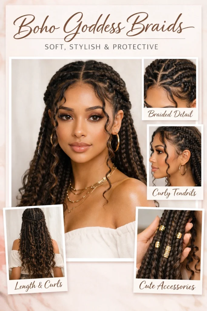 Boho Goddess Braids