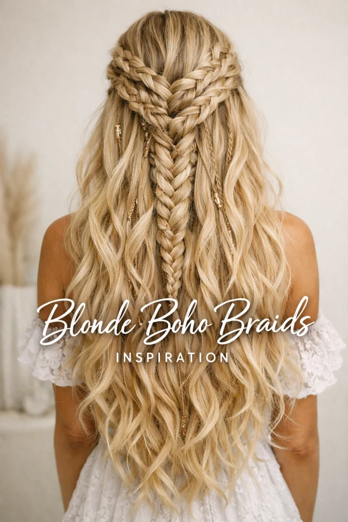 Blonde Boho Braids