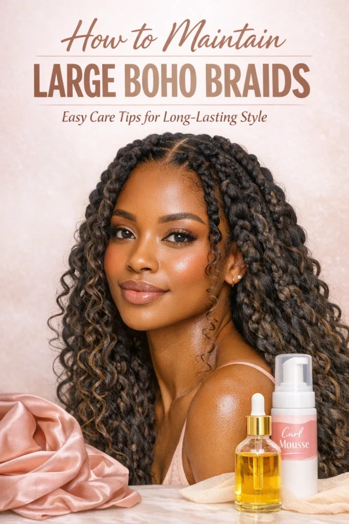 Large Boho Braids