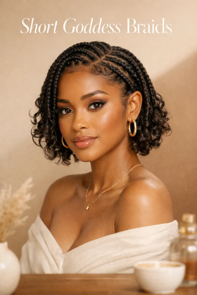 Short Goddess Braids