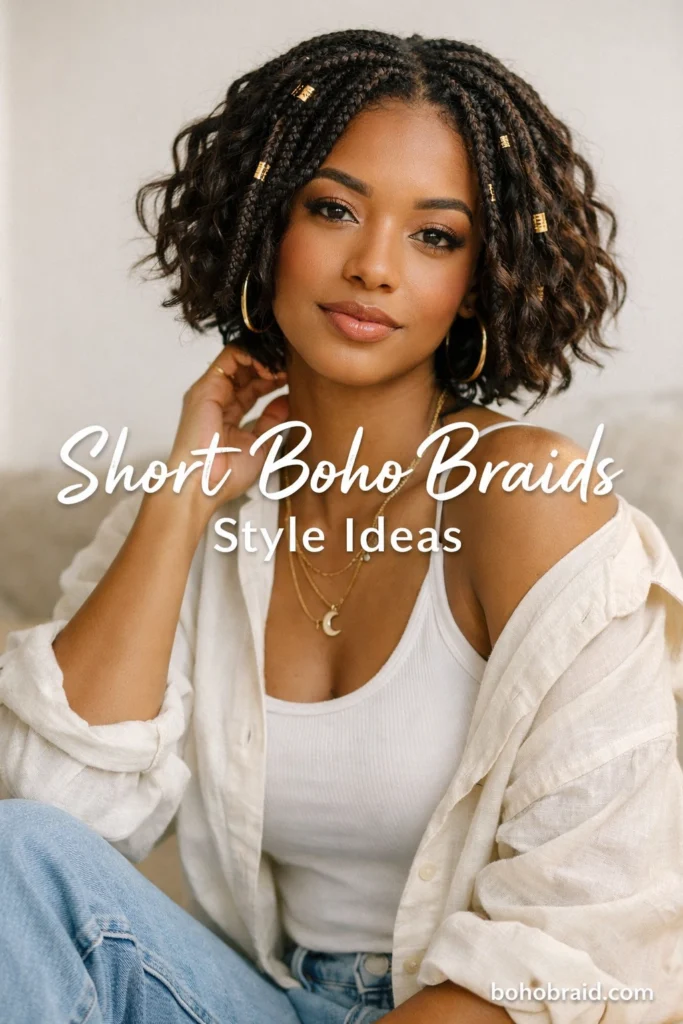 Boho Braids Style Ideas