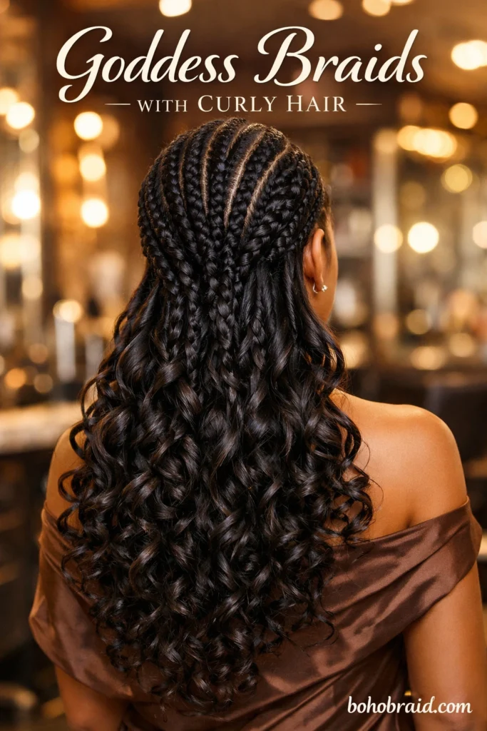 Braiding Hair for Goddess Braids