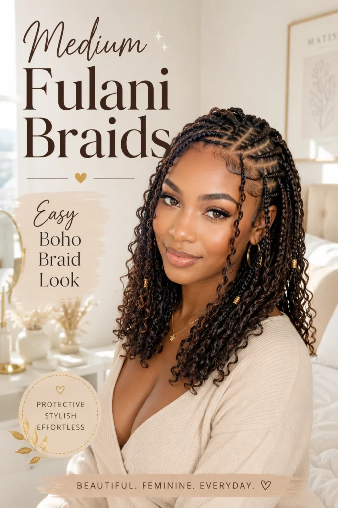 Bohemian Fulani Braids