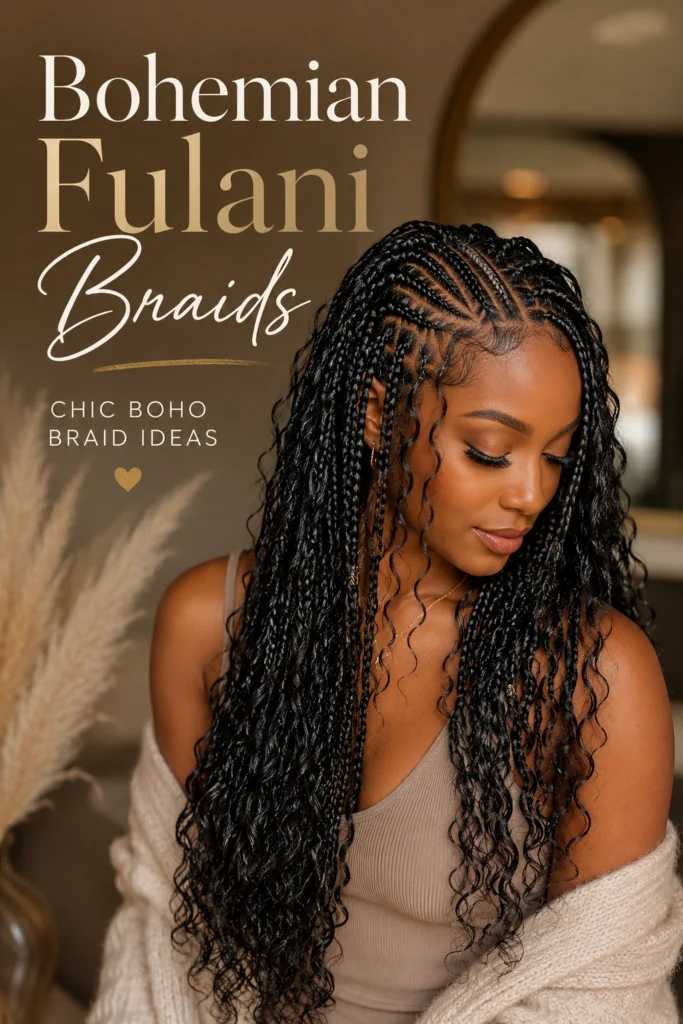 Bohemian Fulani Braids