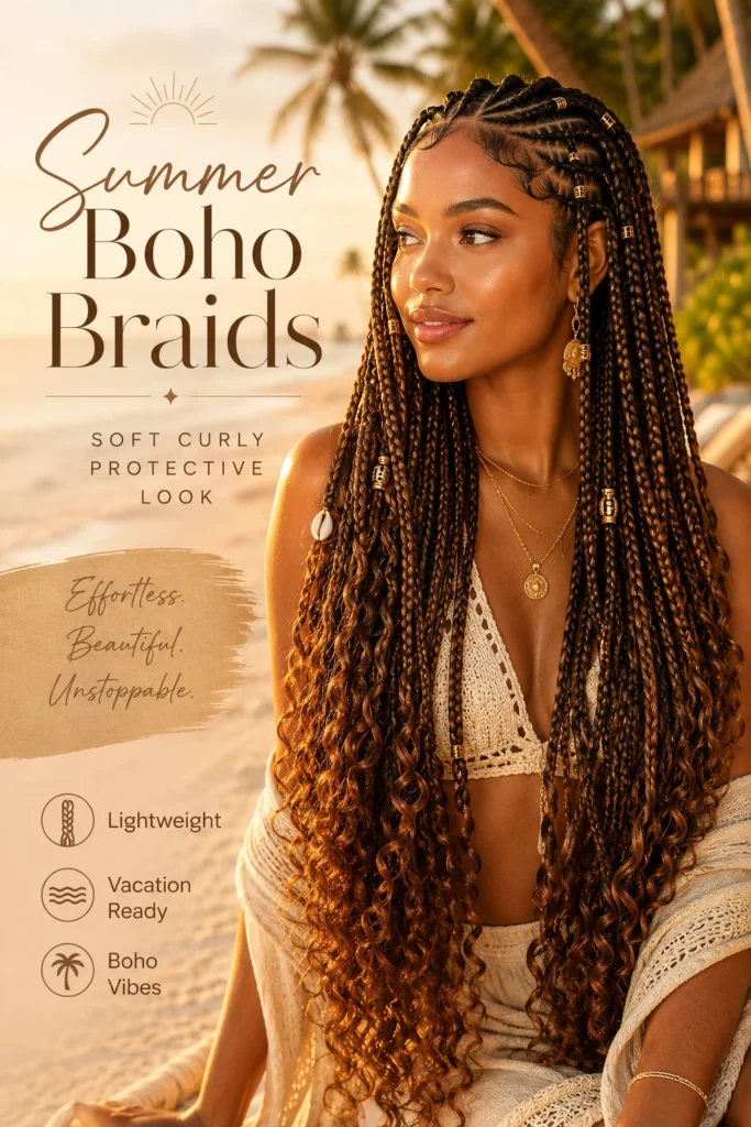 Fulani Boho Knotless Braids