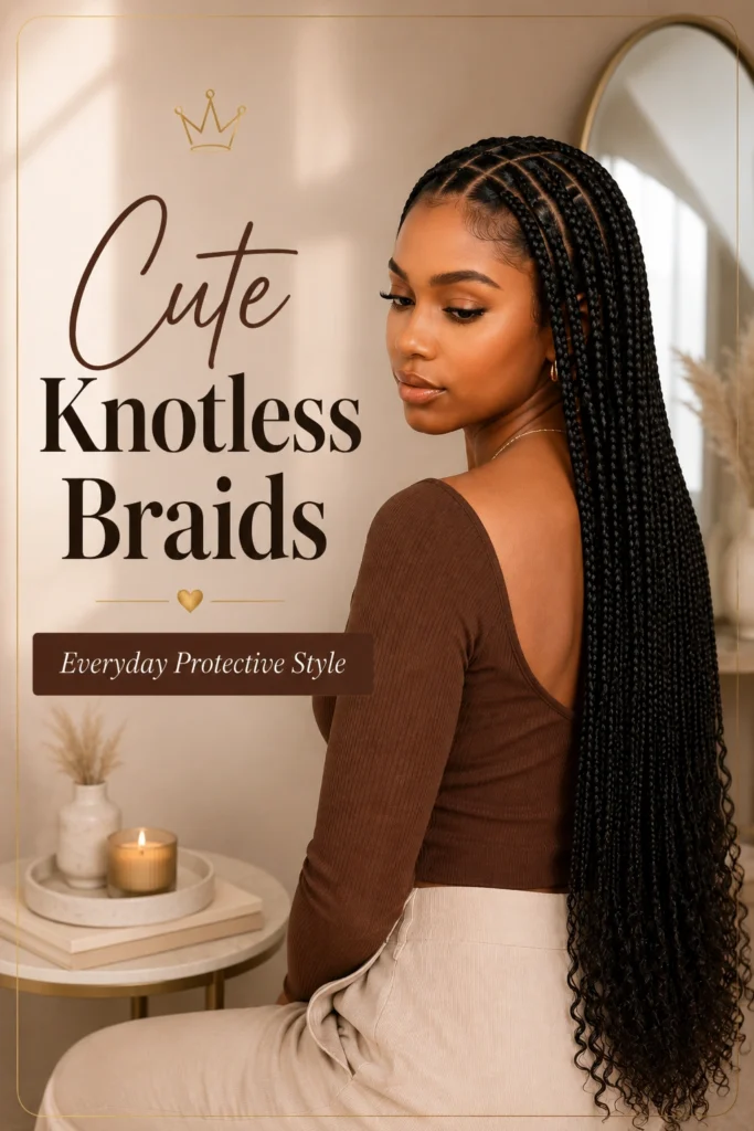 Cute Styles for Knotless Braids