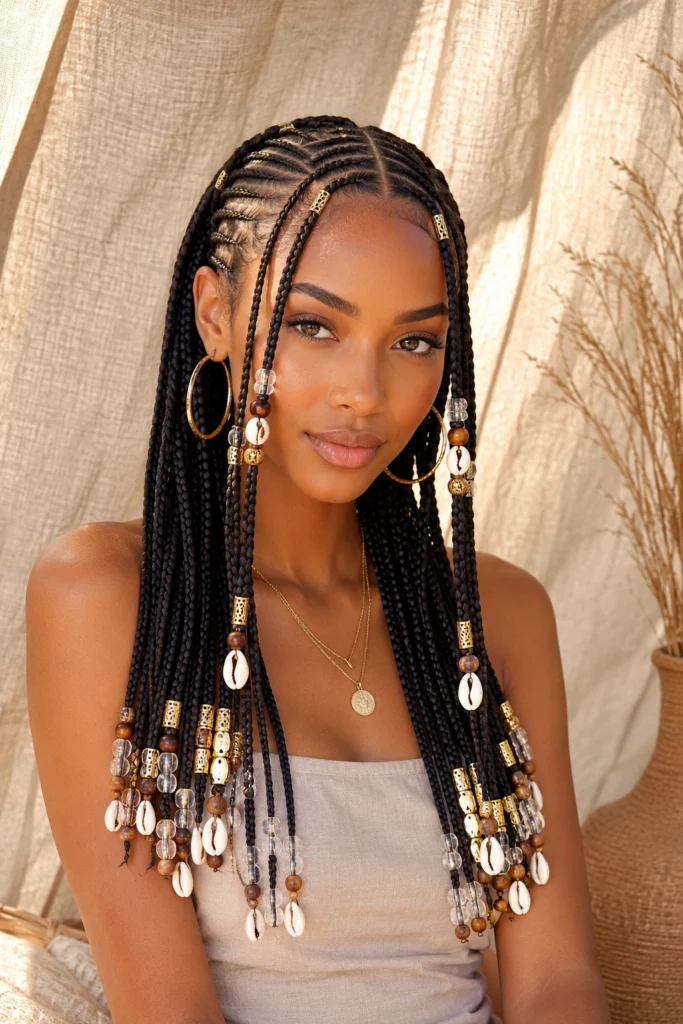Fulani Boho Braids Hairstyles