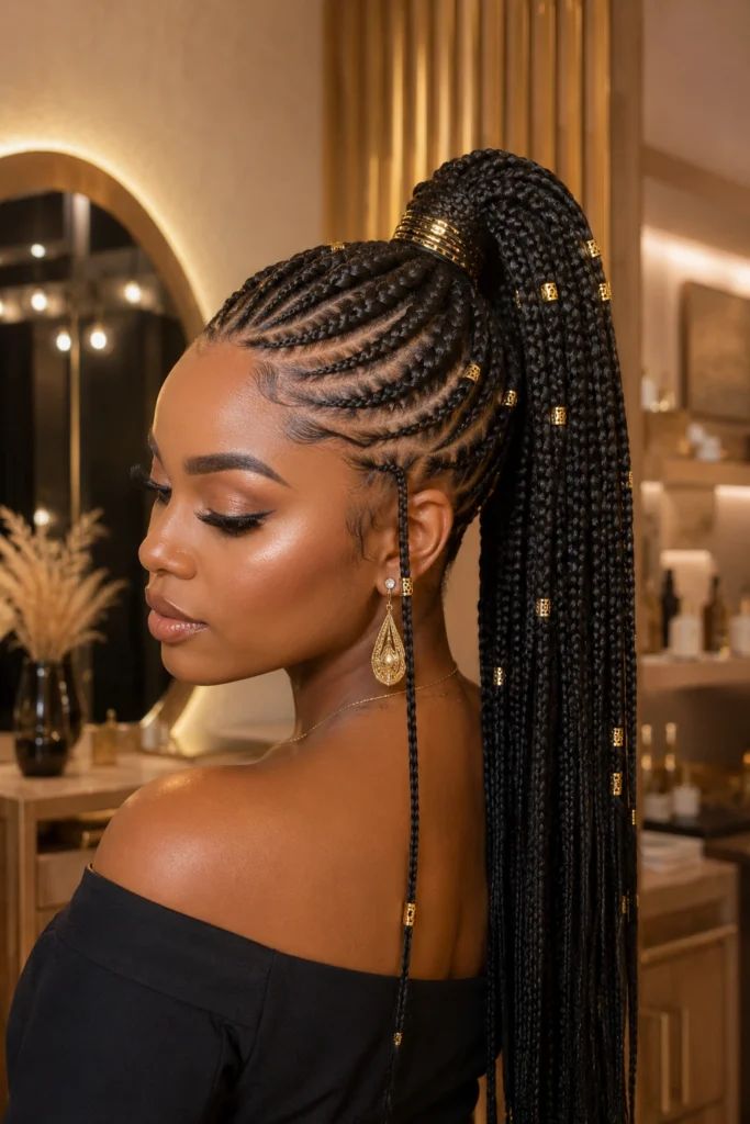Fulani Braids Styling Ideas