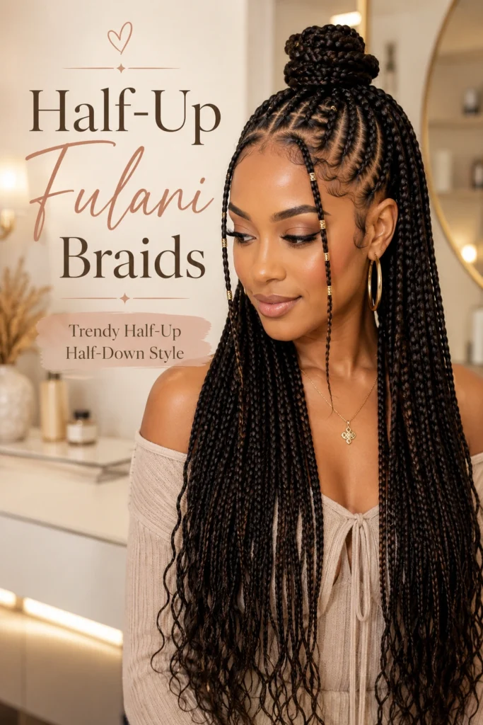 Fulani Braids Styling Ideas