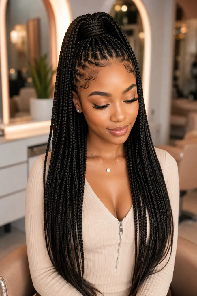 Cute Styles for Knotless Braids