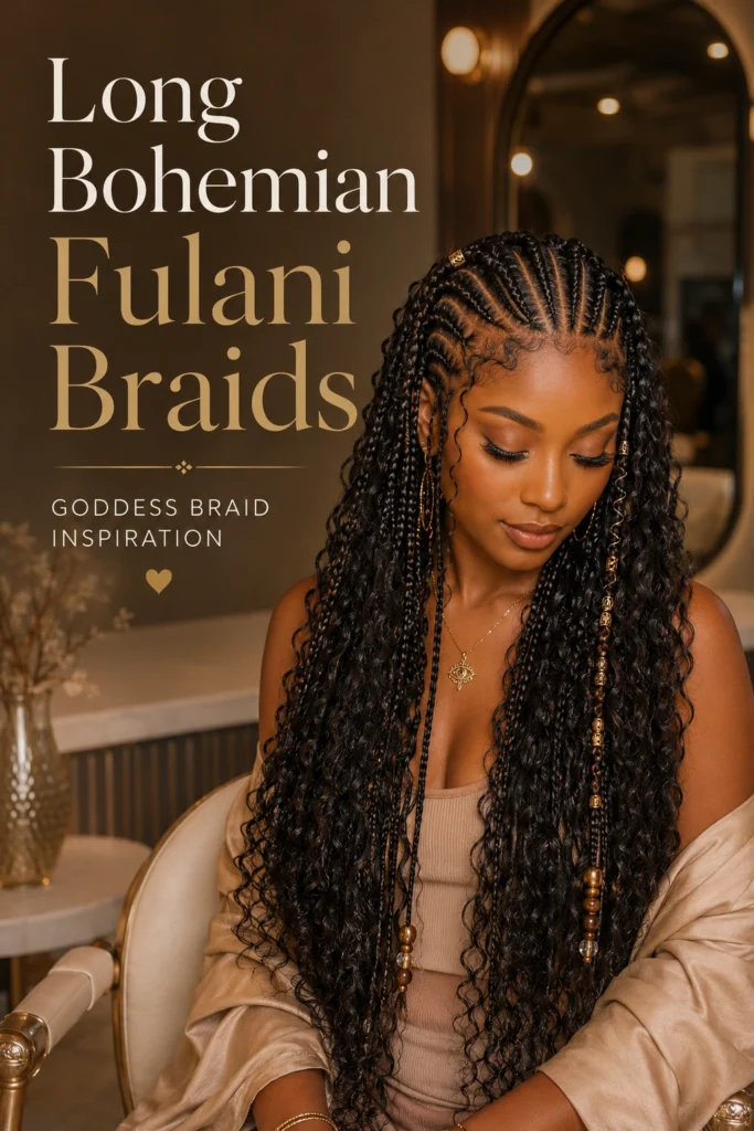 Bohemian Fulani Braids