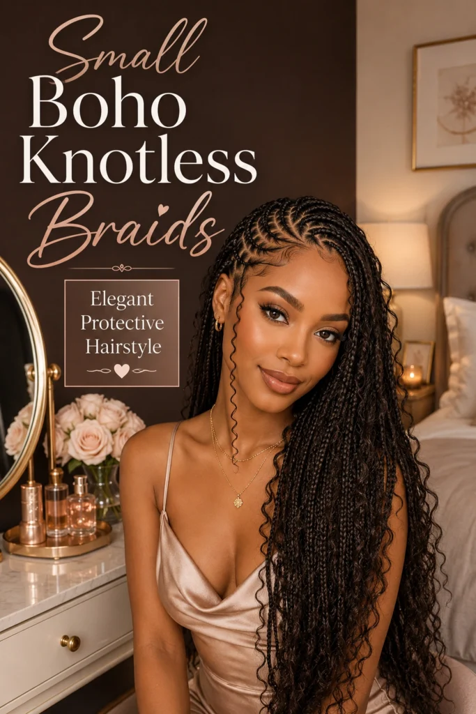 Fulani Boho Knotless Braids