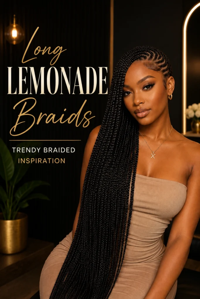 Lemonade Braids Hairstyles