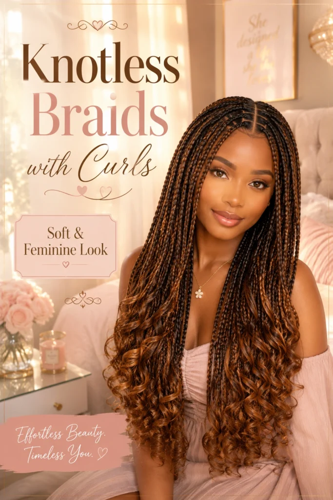 Cute Styles for Knotless Braids