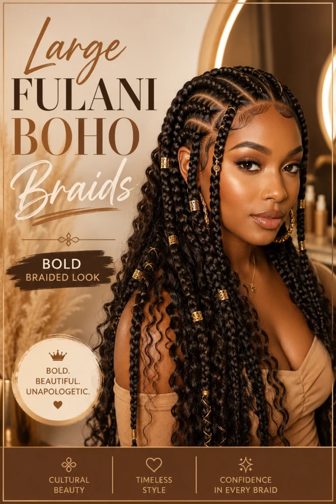 Fulani Boho Braids Hairstyles