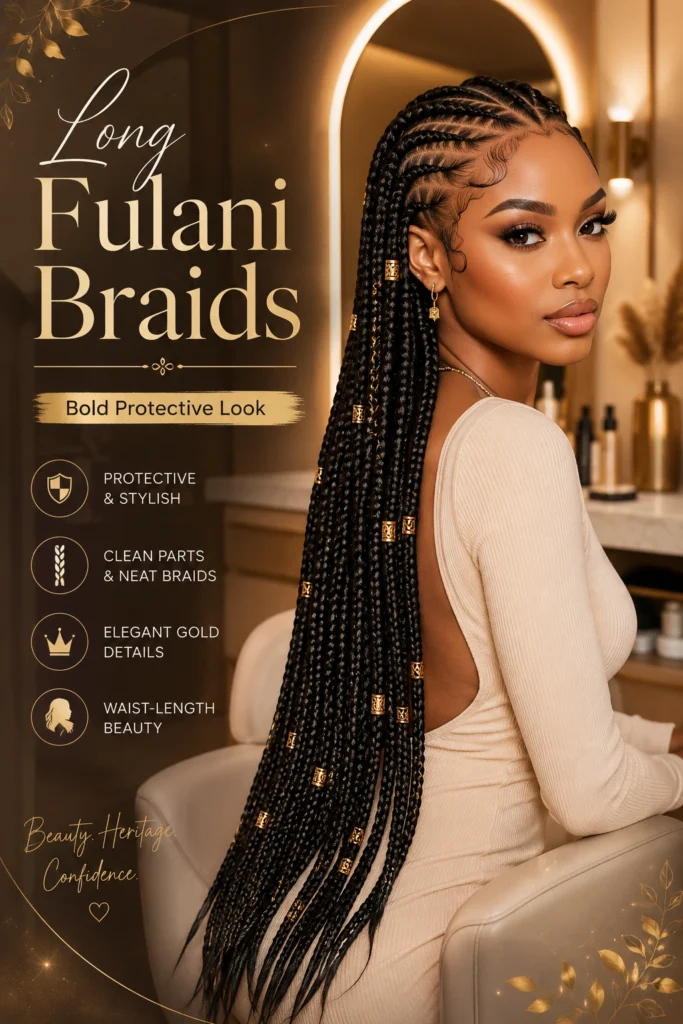 Fulani Braids Styling Ideas