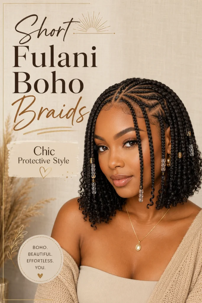 Fulani Boho Braids Hairstyles