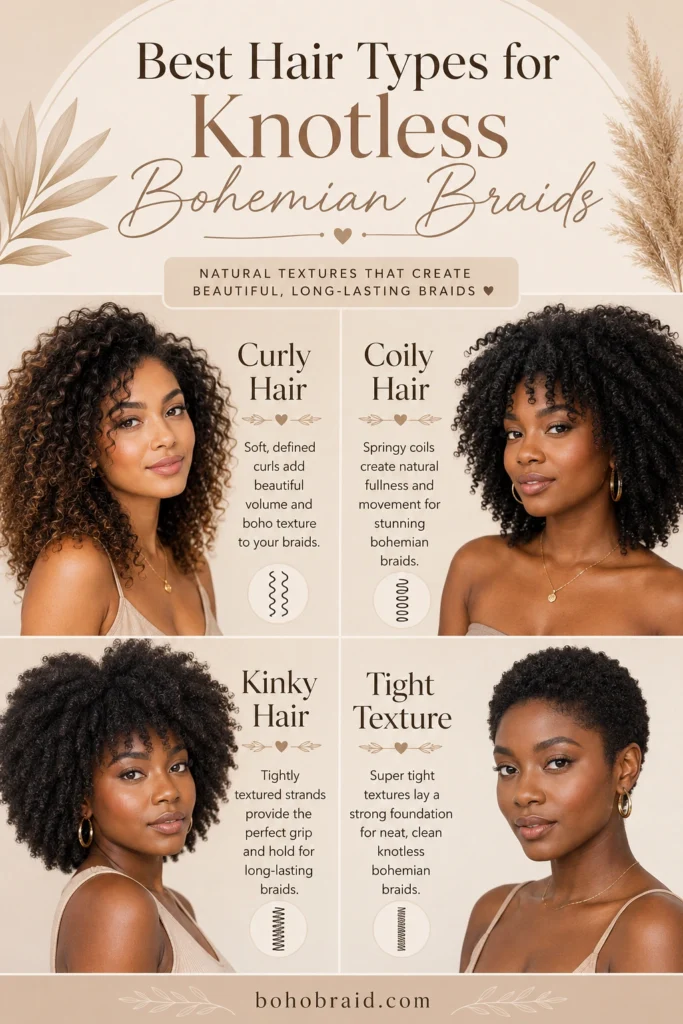 Knotless Bohemian Braids