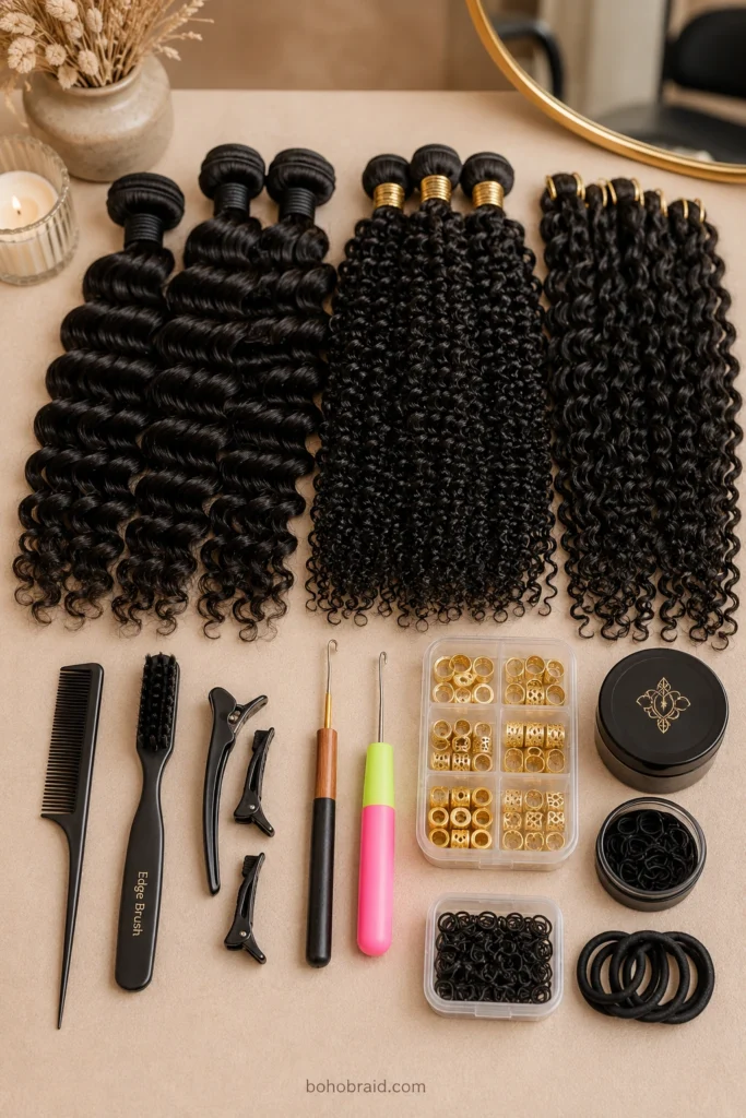 Black Boho Braids