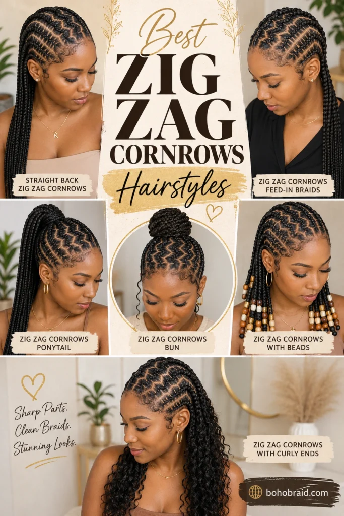 Zig Zag Cornrows