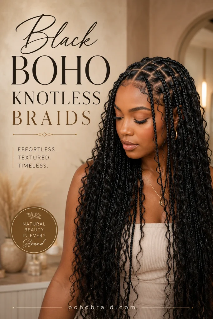 Black Boho Braids