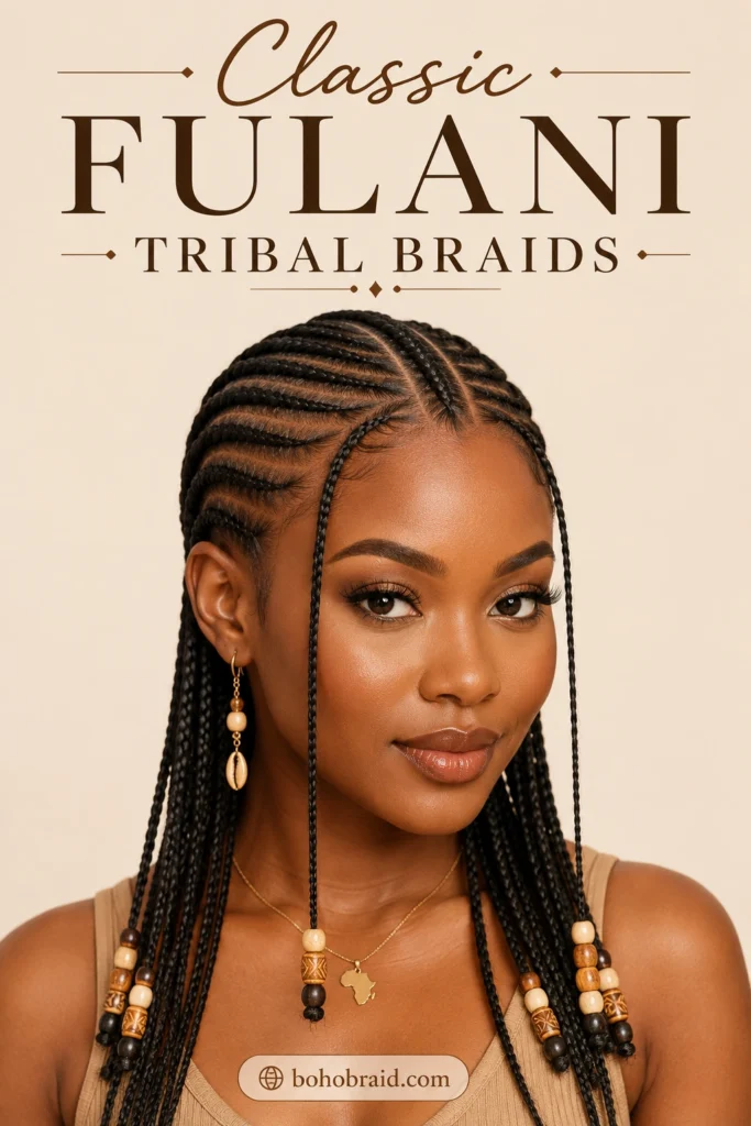 Fulani Tribal Braids