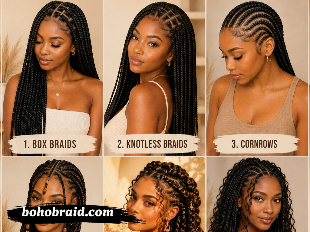 Different Types of Braids: Beautiful Braid Styles Different Types of Braids