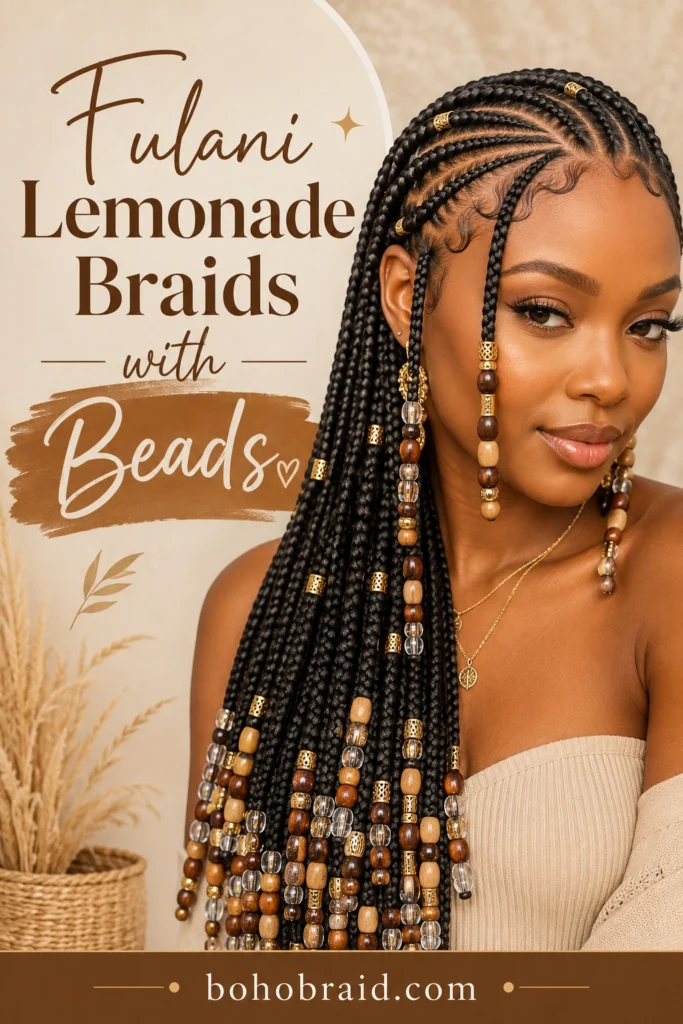 Fulani Lemonade Braids