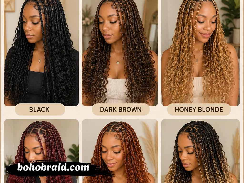 Full Boho Knotless Braids: Best Stylish Ideas Full Boho Knotless Braids