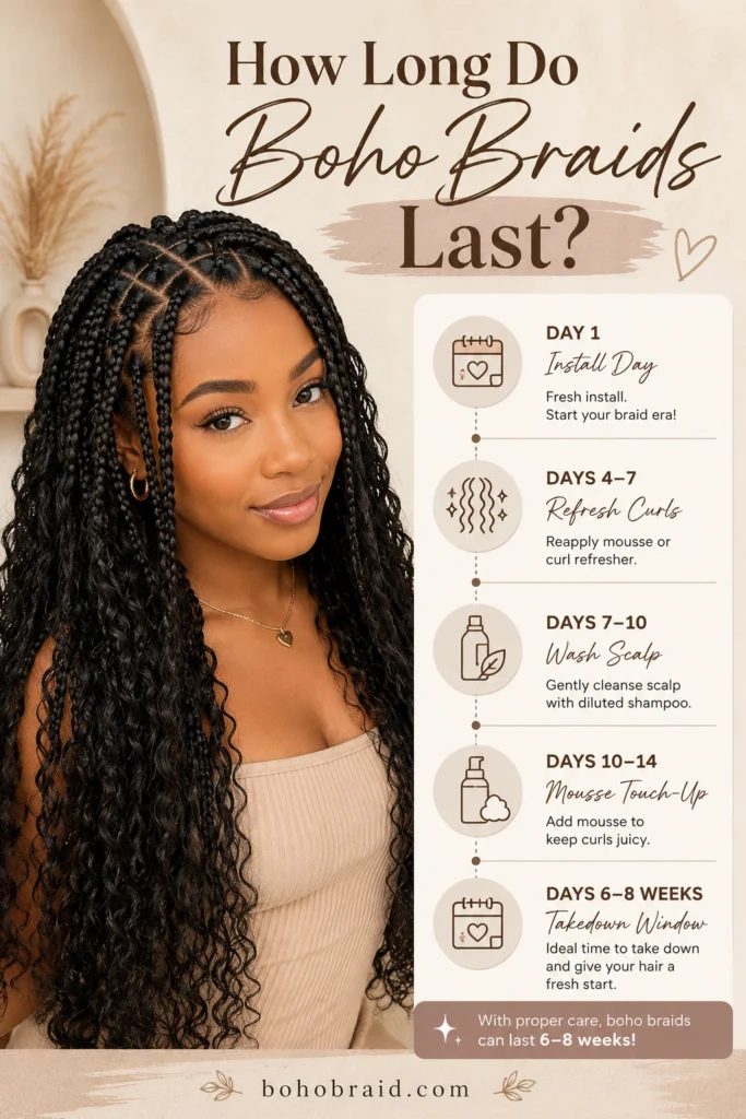 Black Boho Braids