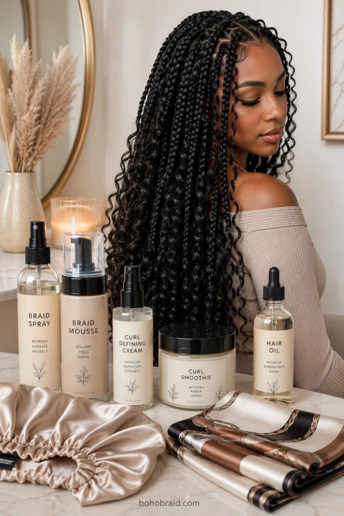 Black Boho Braids