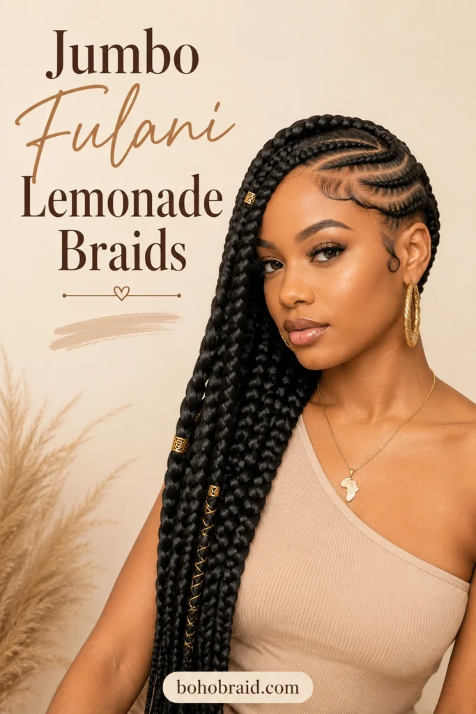 Fulani Lemonade Braids