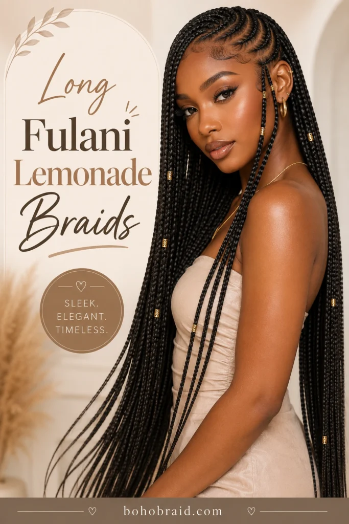 Fulani Lemonade Braids
