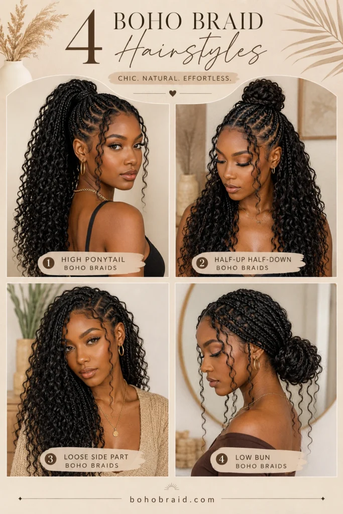 Black Boho Braids