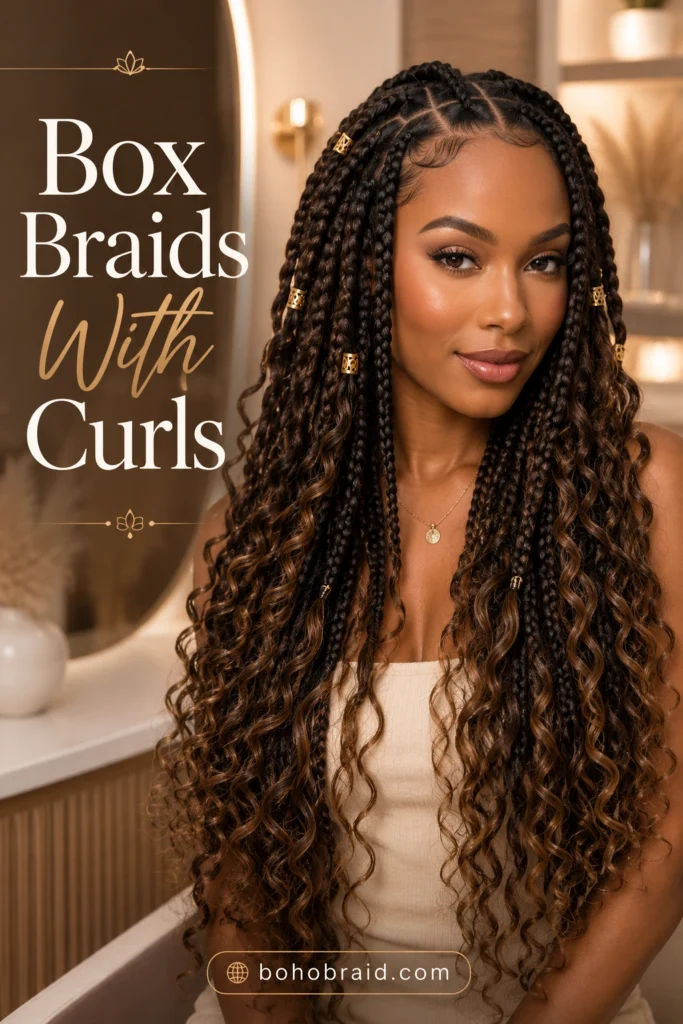Braids With Curls