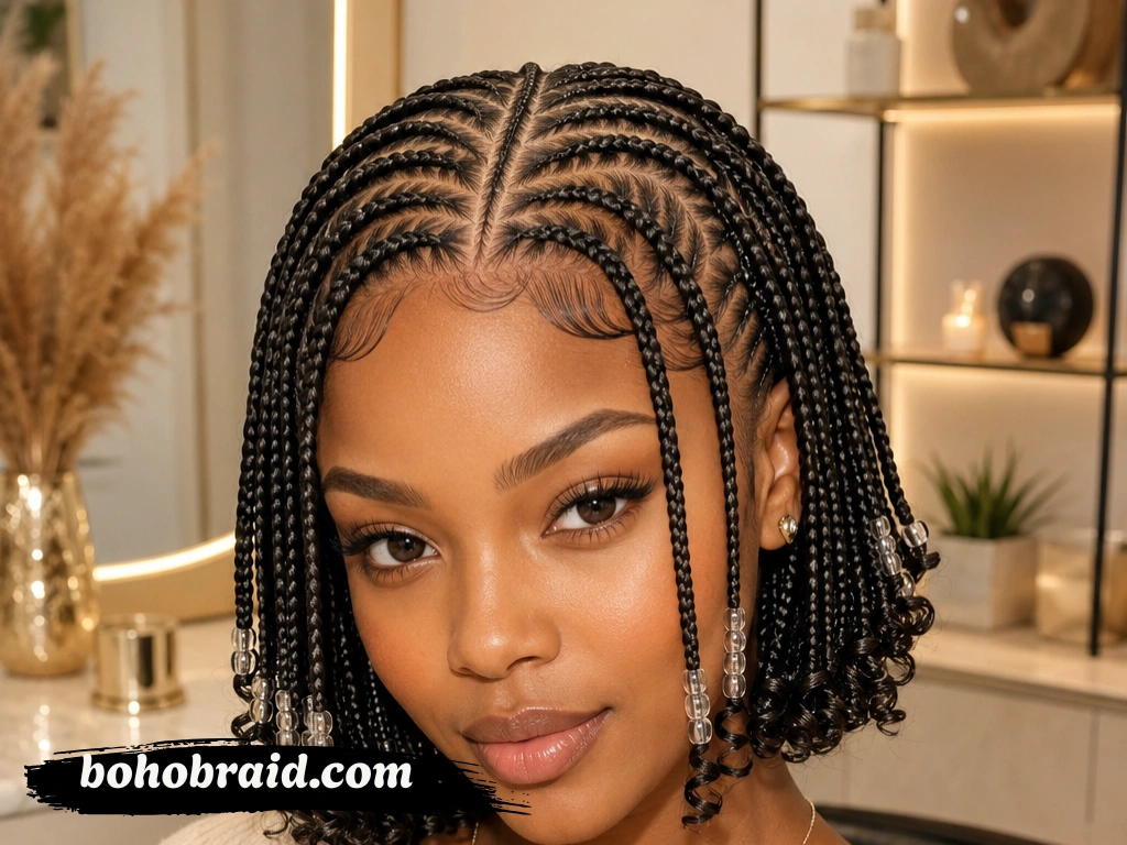 Fulani Braids: 25+ Stylish Ideas, Colors and Care Tips Fulani Braids