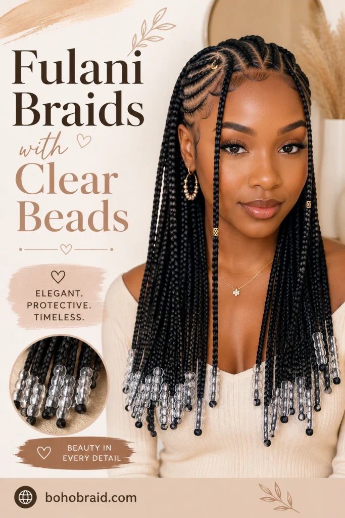 Fulani Braids with Beads